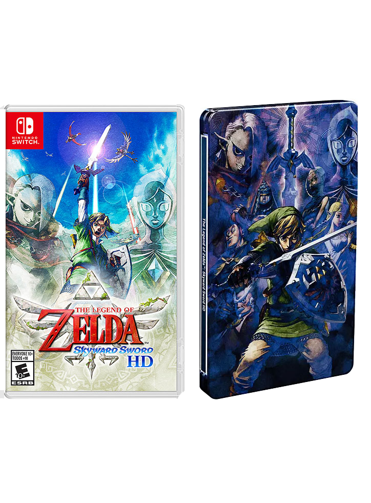 Steelbook Legend Of Zelda: Skyward Sword Cover - NSW