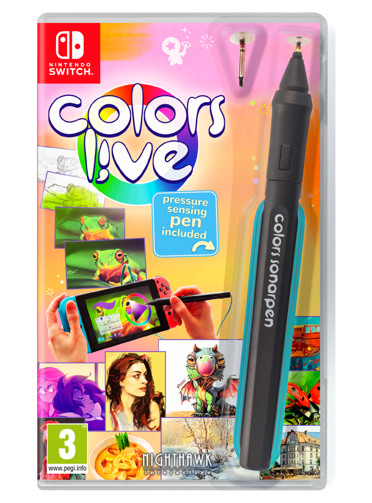 Colors Live (Pressure Sensing Pen Included) - NSW
