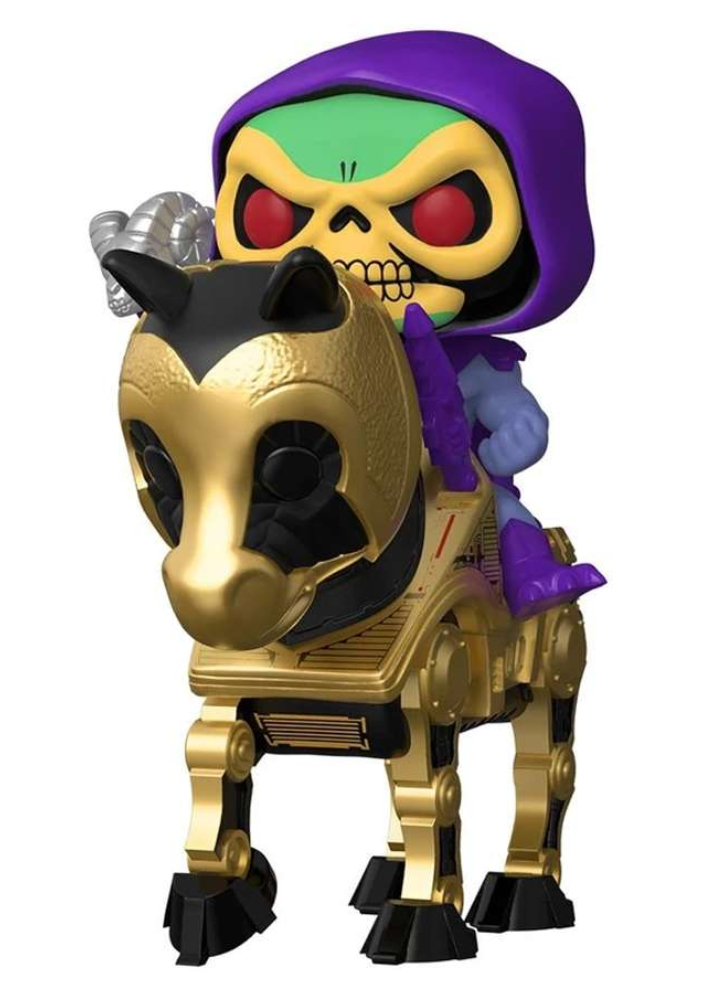 Figures Funko POP! Rides: Master of the Universe - Skeletor on Night Stalker Vinyl