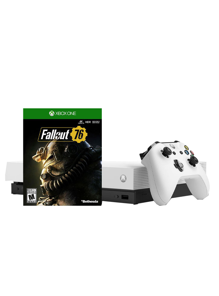 Consola Microsoft Xbox One X 1TB Alb + Fallout 76