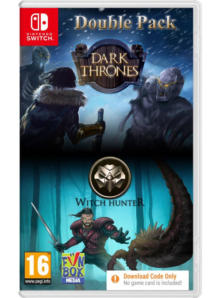 Dark Thrones: Witch Hunter Double Pack (Code in a Box) - NSW