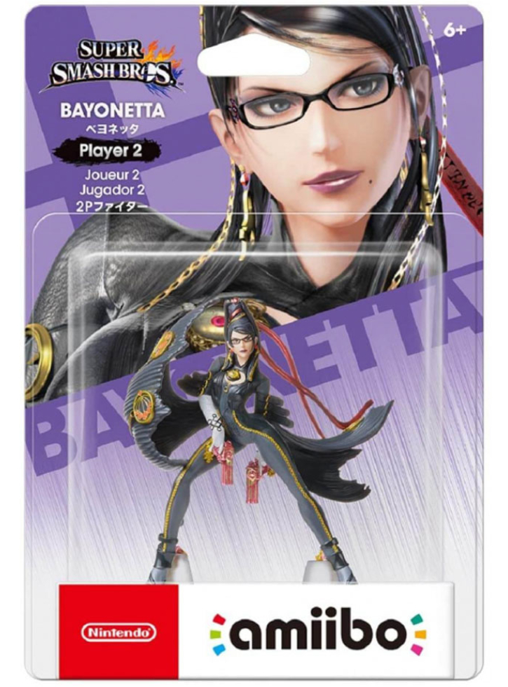 Figurina Figurina Amiibo Bayonetta Player 2 (Super Smash Bros)
