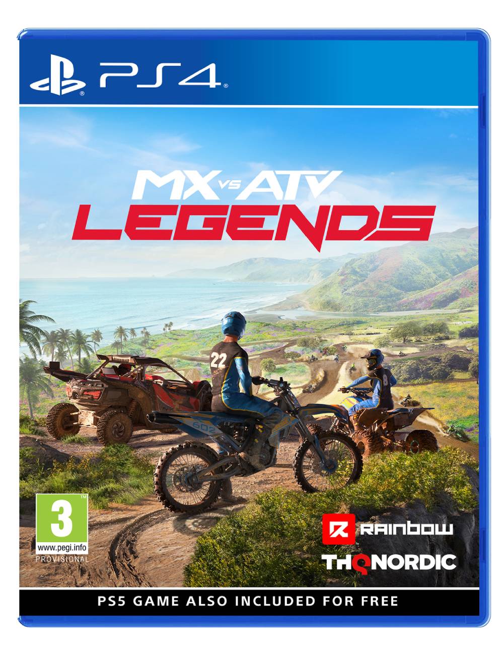 MX vs ATV Legends ( PS5 Game is included for Free) - PS4