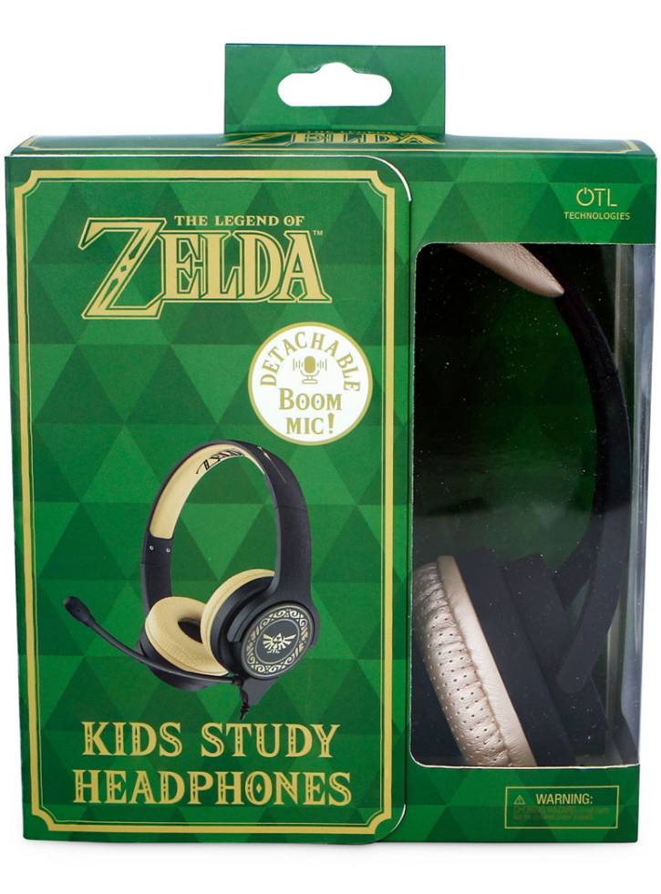 Casti cu microfon OTL Zelda Interactive Boom Negru
