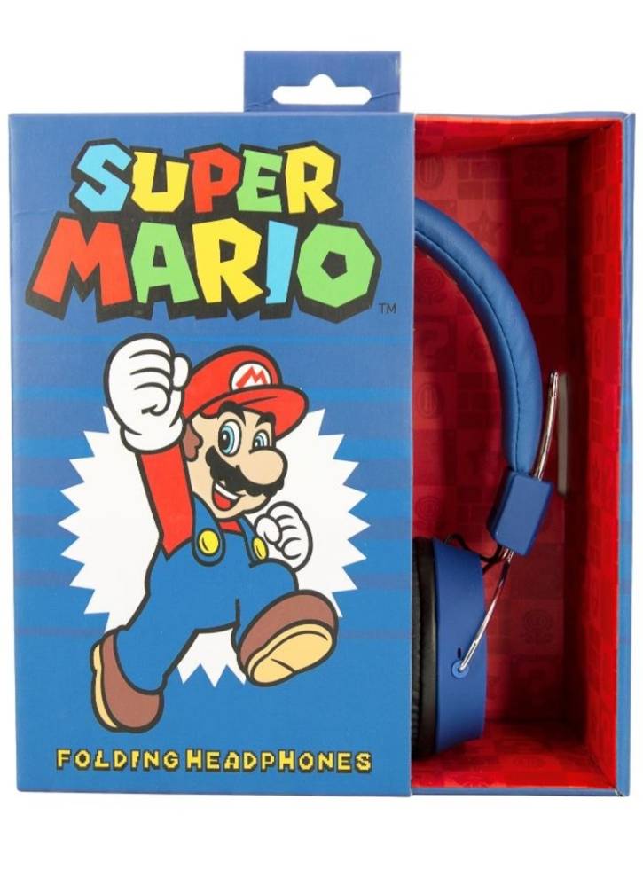 Casti OTL Super Mario And Luigi Albastru/Negru