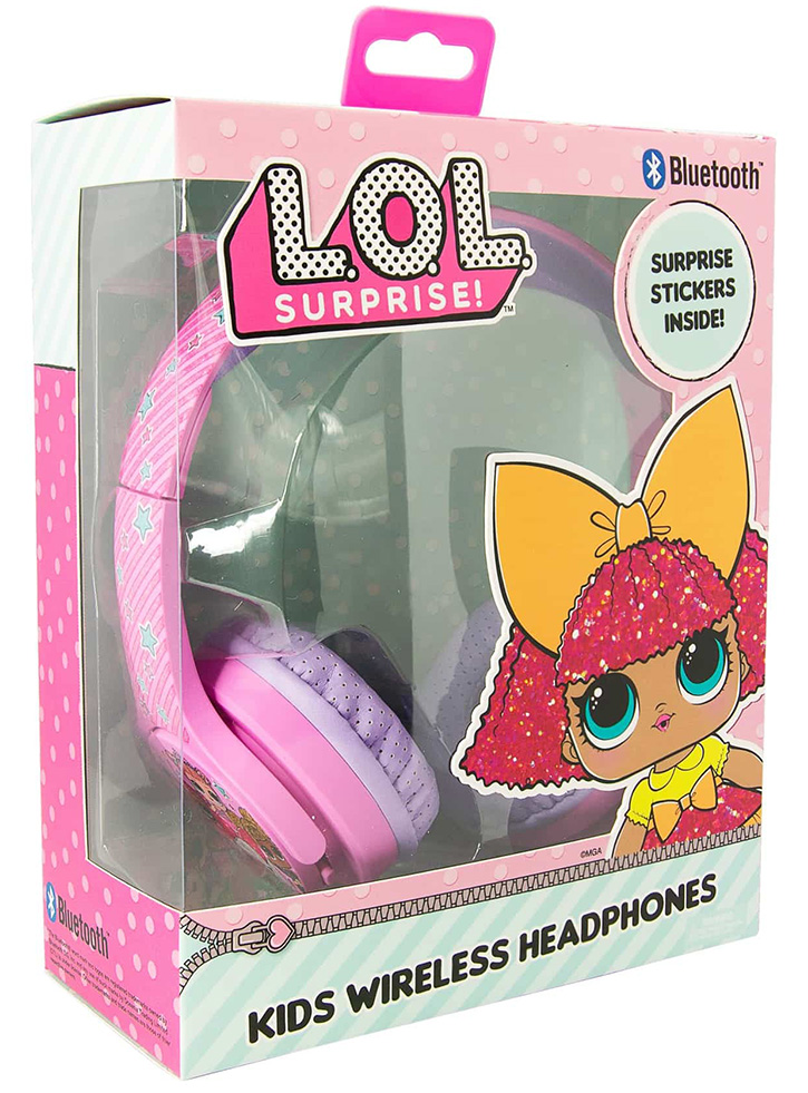 Casti OTL L.O.L. Surprise! Glitterati Roz/Mov