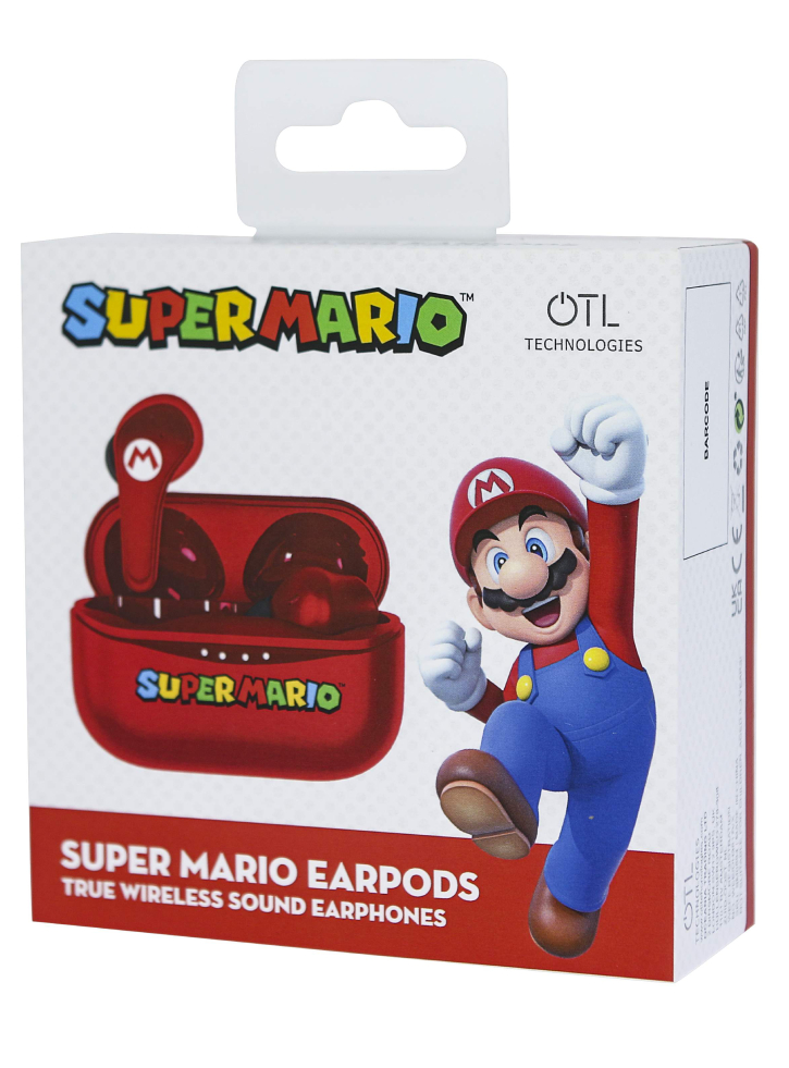 Earpods OTL Super Mario TWS Rosu