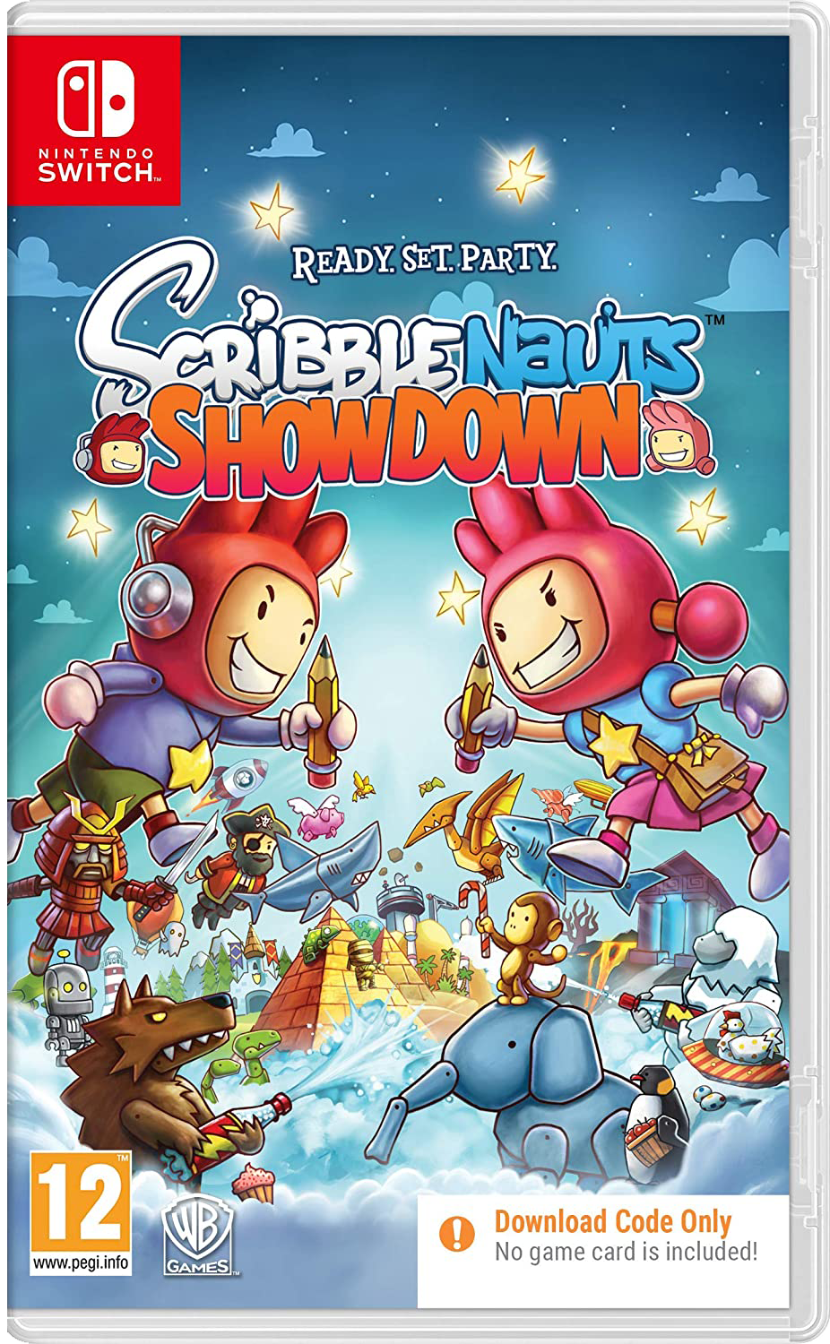 Scribblenauts Showdown (Code in a Box) - NSW