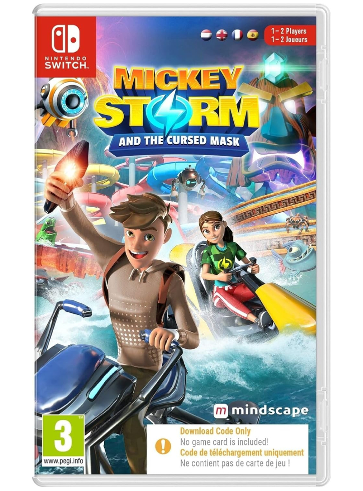 Mickey Storm And The Cursed Mask (Code in a Box) - NSW