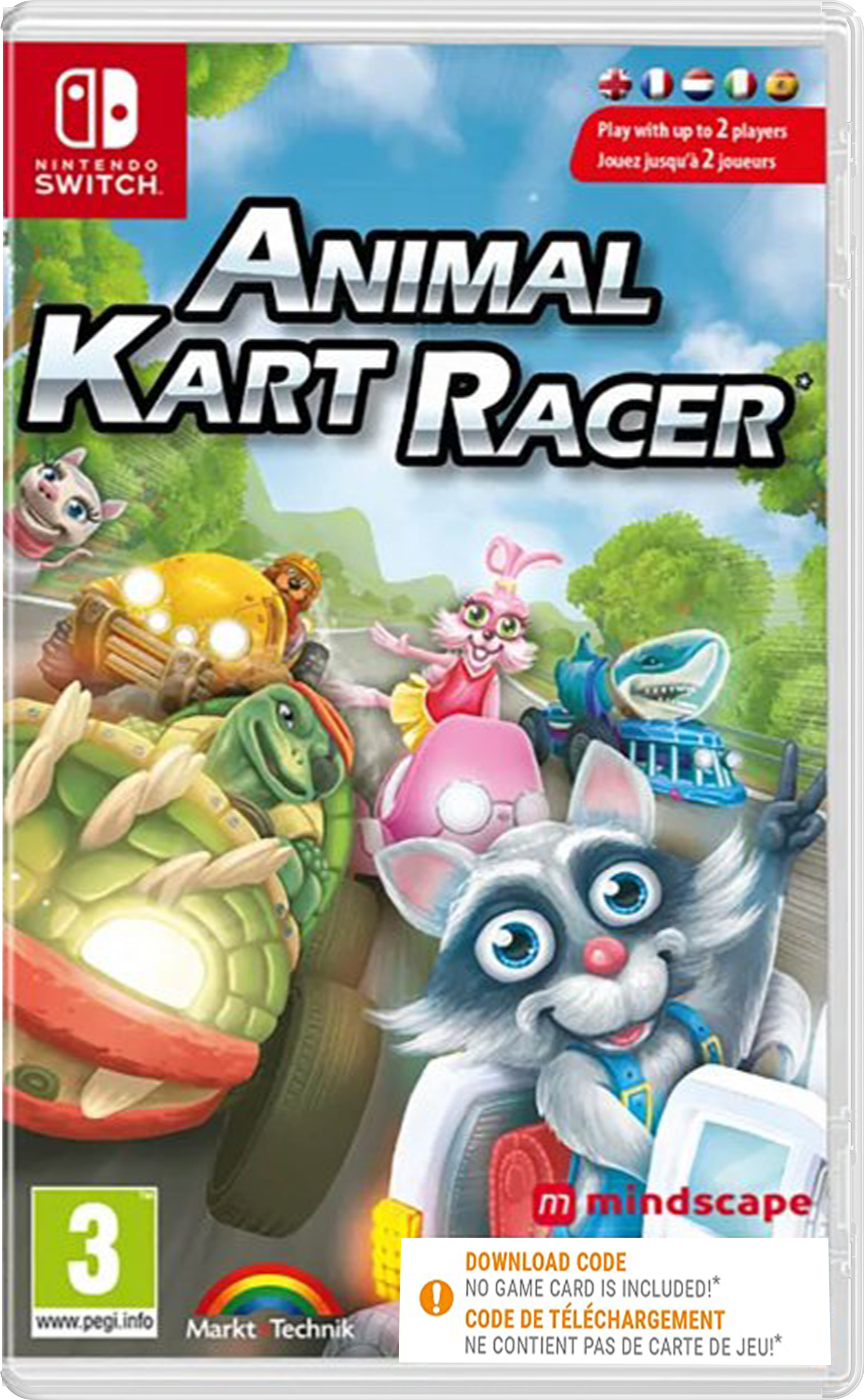 Animal Kart Racer (Code in a Box) - NSW