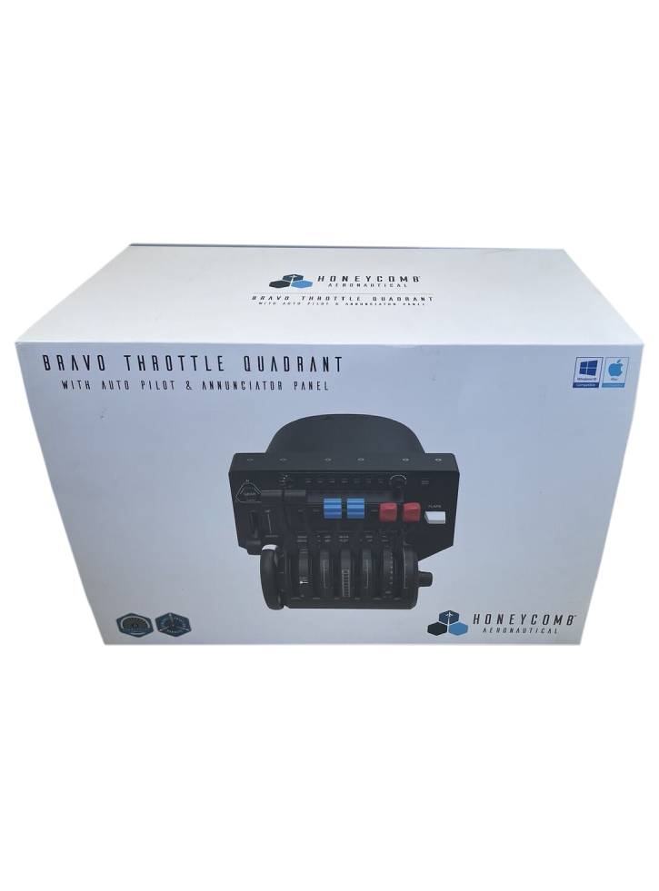 Maneta Honeycomb Bravo, Throttle Quadrant Negru PC
