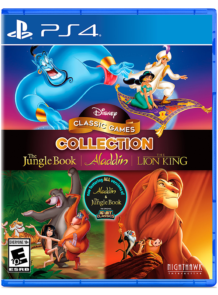 Disney Classic Games Collection: The Jungle Book, Aladdin &The Lion King - PS4