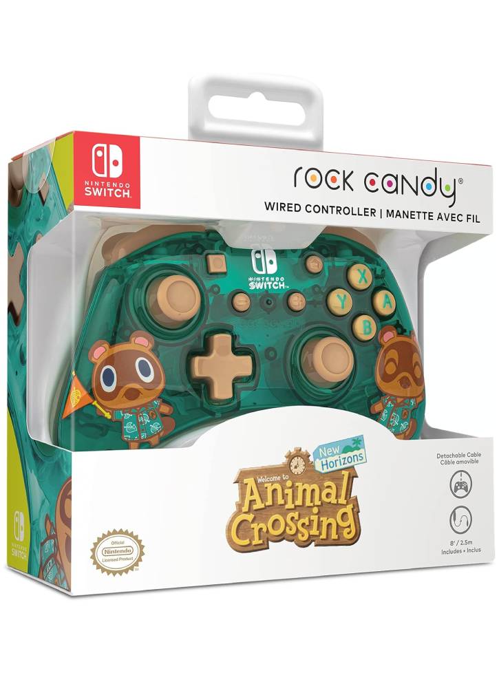 Controller PDP Cu Fir Rock Candy Mini Animal Crossing NSW