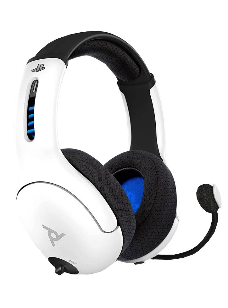 Casti Wireless PDP LVL50 Alb/Negru - PS4/PS5