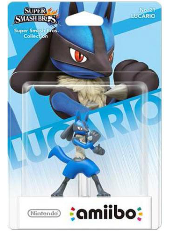 Figurina Amiibo Lucario WII U