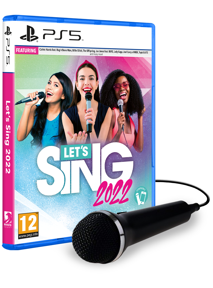Let's Sing 2022 Single Mic Bundle - PS5