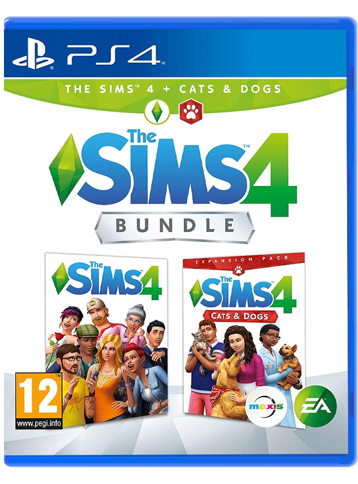 The Sims 4 + The Sims Cats and Dogs Bundle - PS4