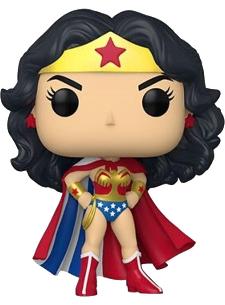 Figurina Funko POP! Heroes DC: Wonder Woman 80Th - Wonder Woman Classic cu pelerina