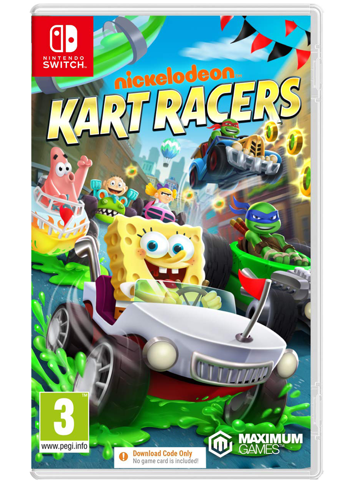 Nickelodeon Kart Racers (Code in a Box) - NSW