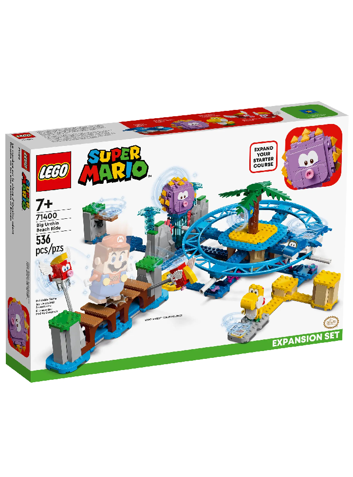 LEGO Super Mario: Big Urchin Beach Ride Expansion Set (71400)