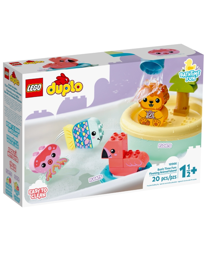 LEGO DUPLO My First Bath Time Fun: Floating Animal Island (10966)