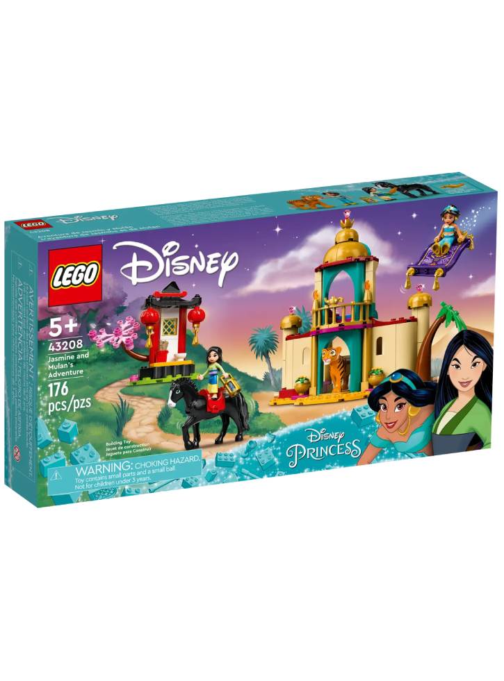 LEGO Disney Princess: Jasmine and Mulan's Adventure (43208)