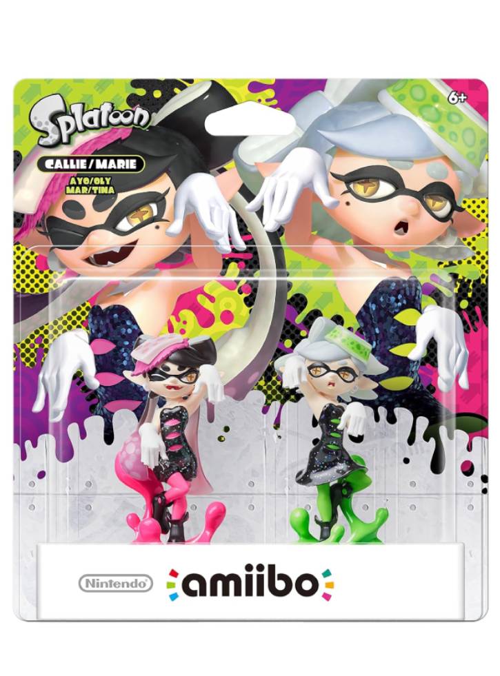 Figurina AMIIBO Callie & Marie Splatoon (2 PACK)
