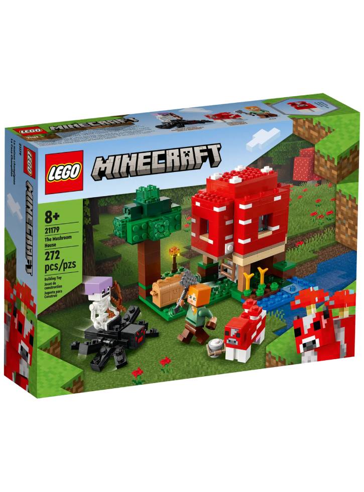 LEGO Minecraft: The Mushroom House (21179)