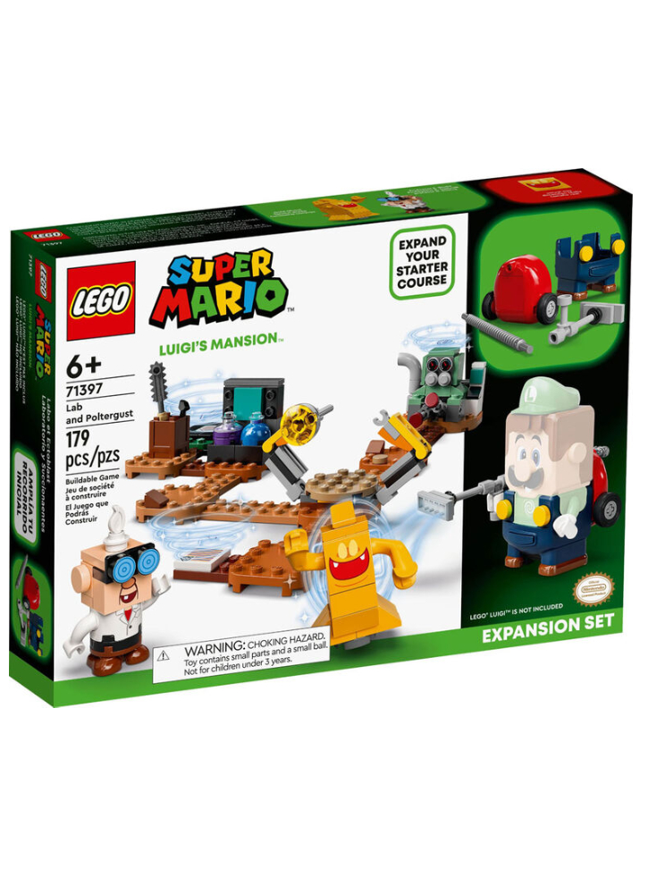 LEGO Super Mario: Luigi's Mansion Lab and Poltergust Expansion Set (71397)