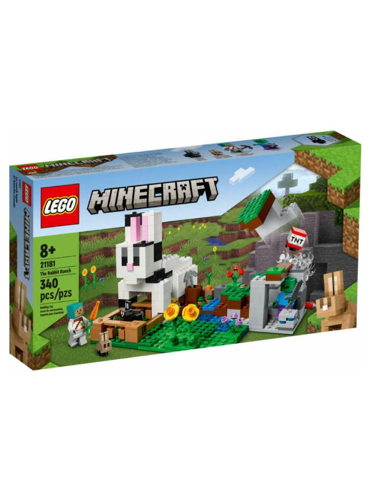 LEGO Minecraft: The Rabbit Ranch (21181)