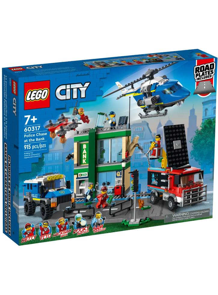 LEGO City Police Chase at the Bank (60317)