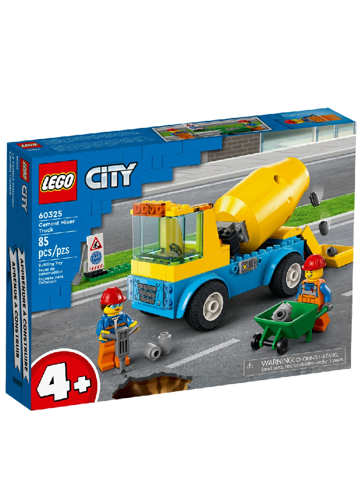 LEGO City Great Vehicles: Cement Mixer Truck (60325)