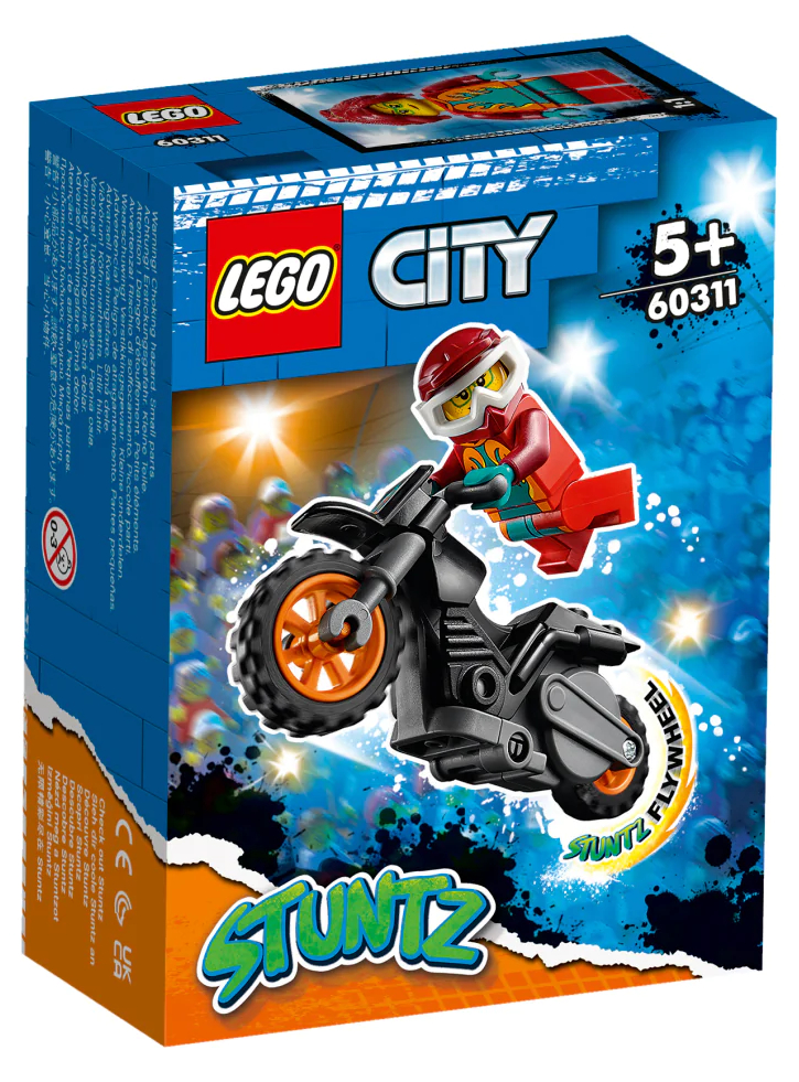 LEGO City Stuntz: Fire Stunt Bike (60311)