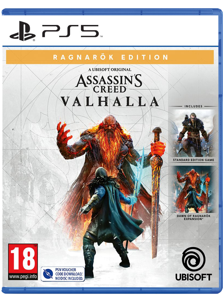 Assassin's Creed Valhalla Ragnarok Edition (Code in a box) - PS5
