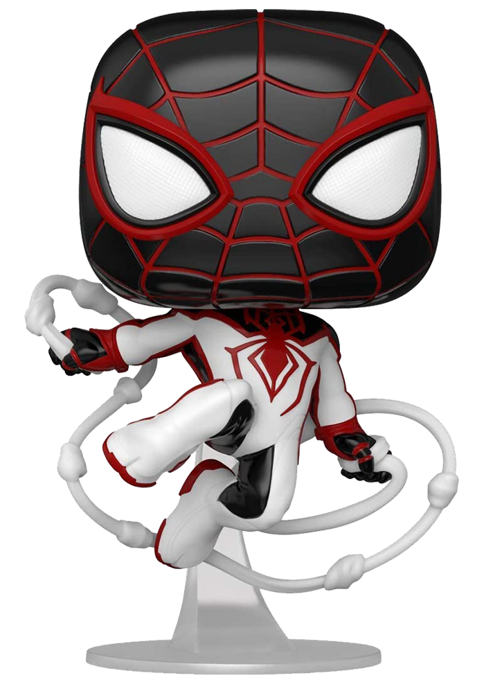 Figurina Funko Pop! Marvel Gamerverse: Spider-Man Miles Morales - Miles Morales (T.R.A.C.K. Suit)