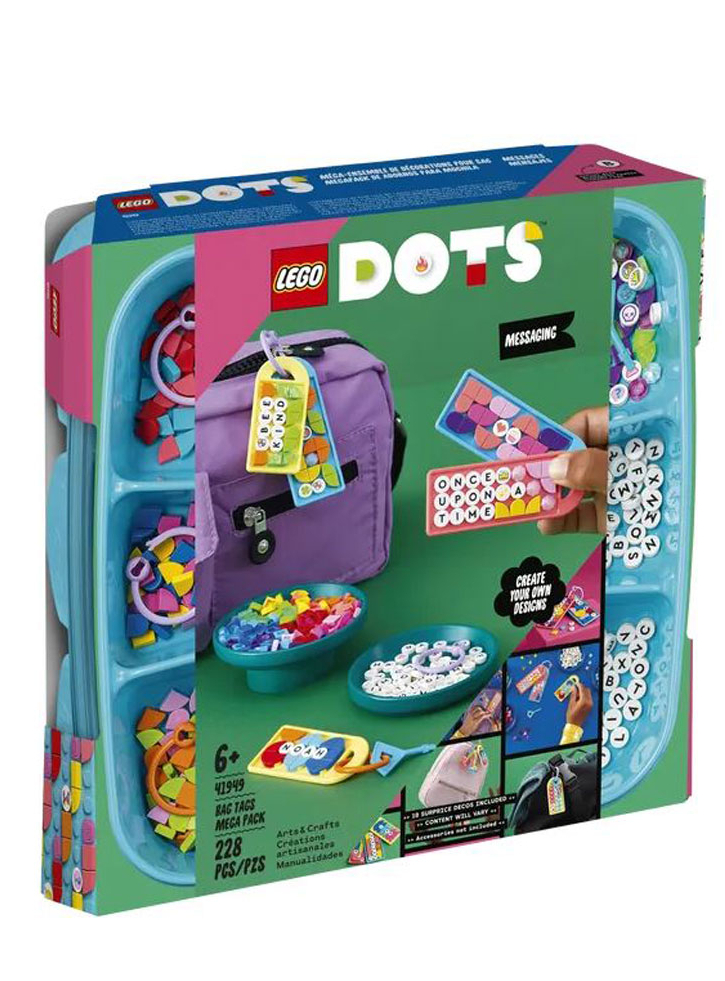 LEGO DOTS: Bag Tags Mega Pack - Messaging (41949)