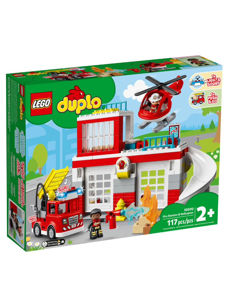 LEGO DUPLO Town: Fire Station Helicopter (10970)