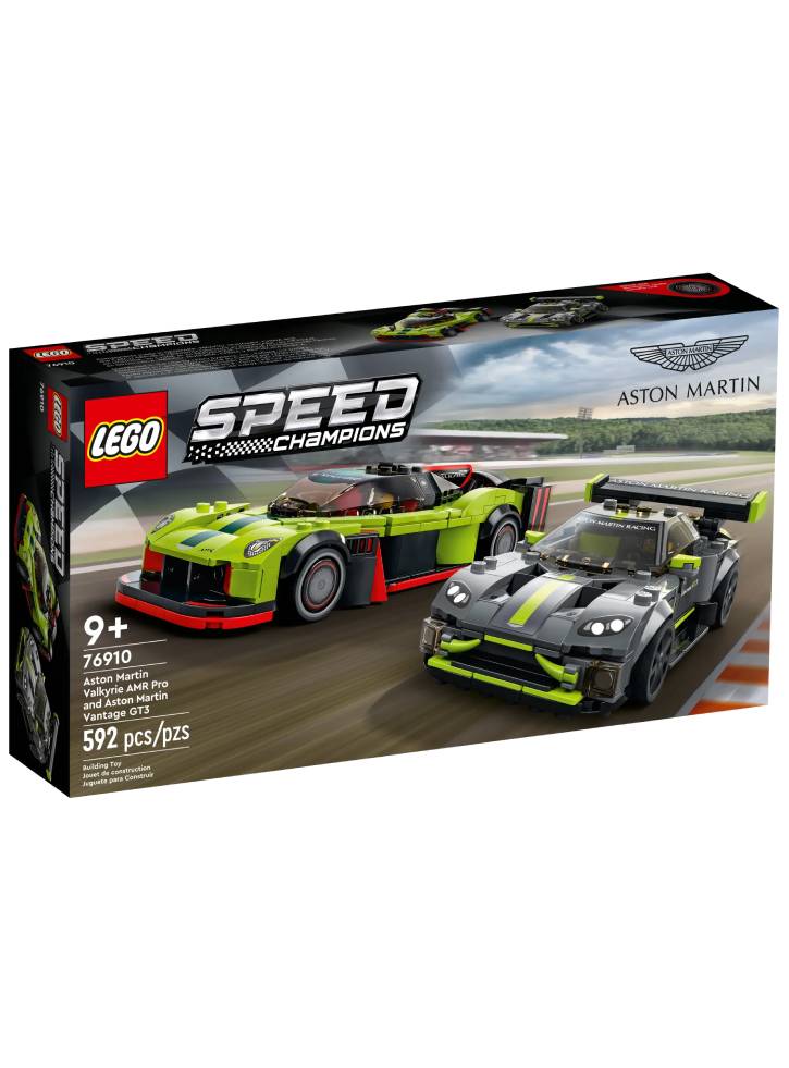 LEGO Speed Champions: Aston Martin Valkyrie Amr Pro And Aston Martin Vantage Gt3 (76910)