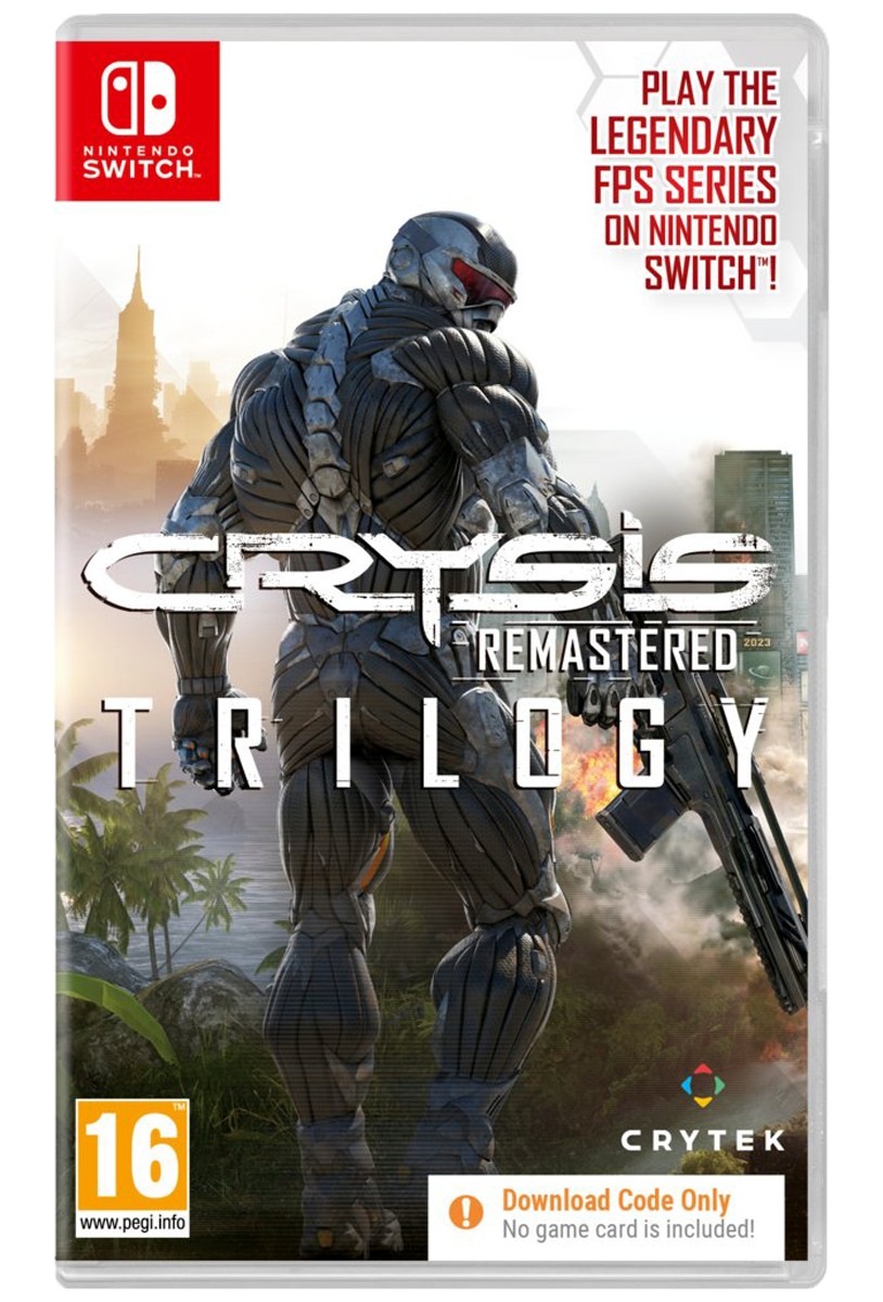Crysis Remastered Trilogy (Code in a Box) - NSW