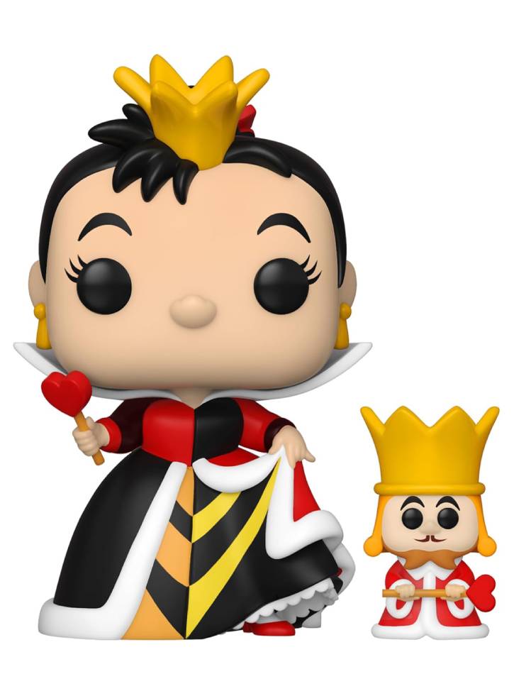 Figurina Funko POP! Buddy Disney: Alice in Wonderland - Queen of Hearts with King