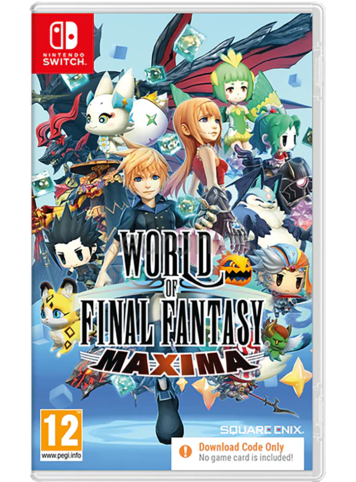 World Of Final Fantasy Maxima (Code in a box) - NSW