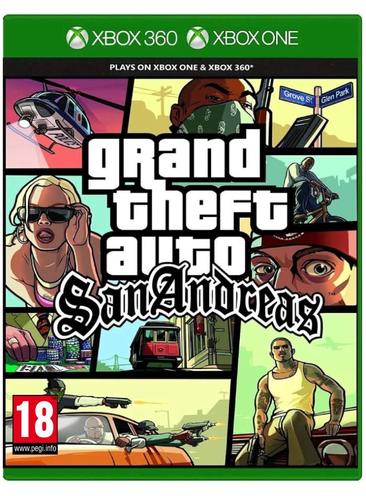 Grand Theft Auto San Andreas - X360