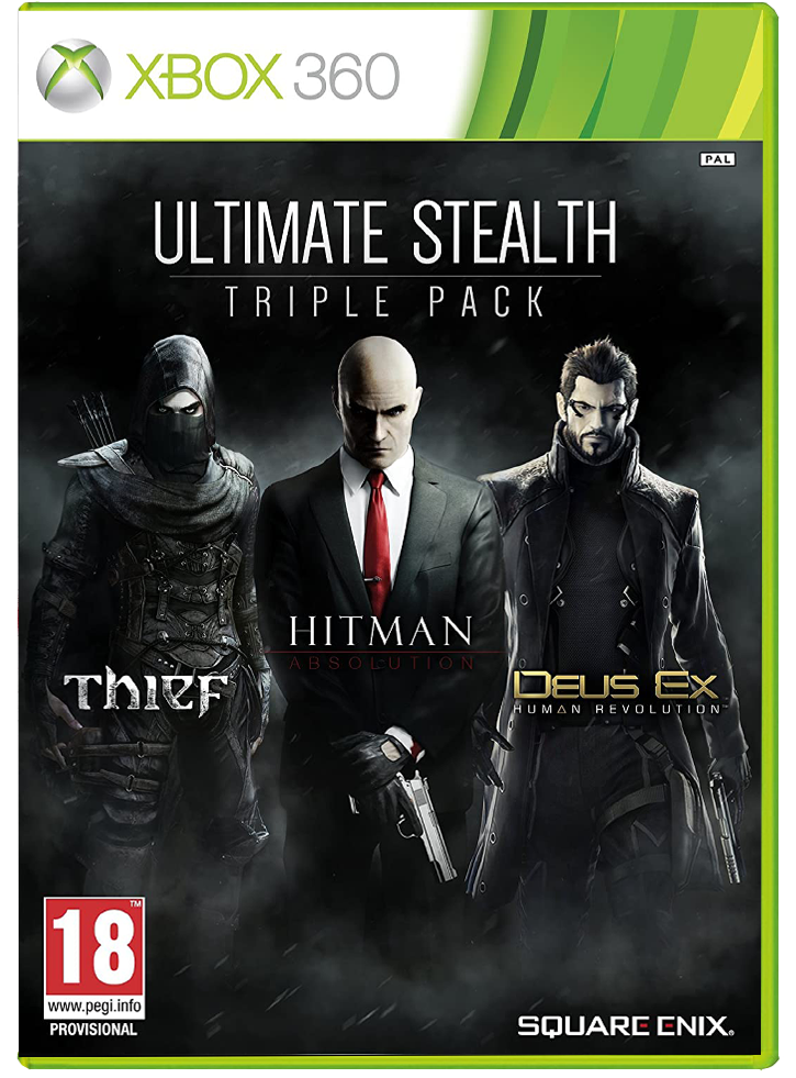 Hitman Absolution, Thief & Deus Ex Bundle - Xbox 360