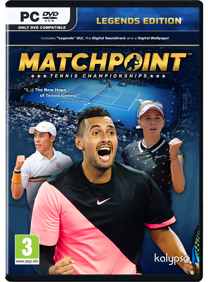 Matchpoint: Tennis Championships Legends Edition - PC