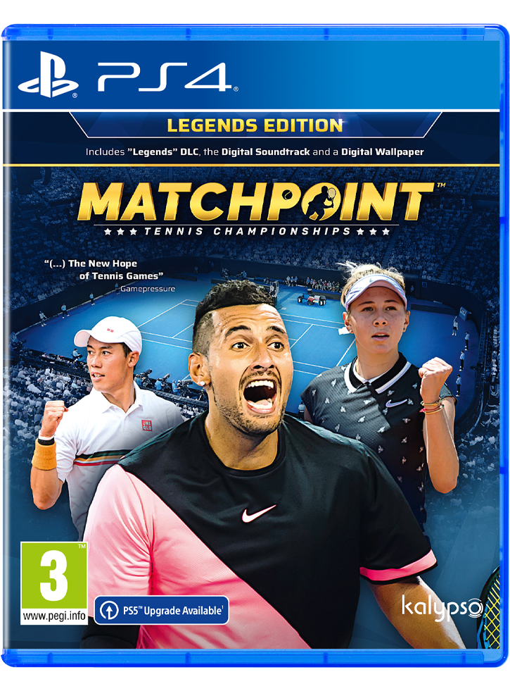 Matchpoint: Tennis Championships Legends Edition - PS4