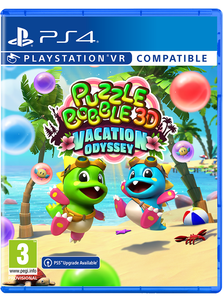 Puzzle Bobble 3D: Vacation Odyssey (PSVR Compatible) - PS4