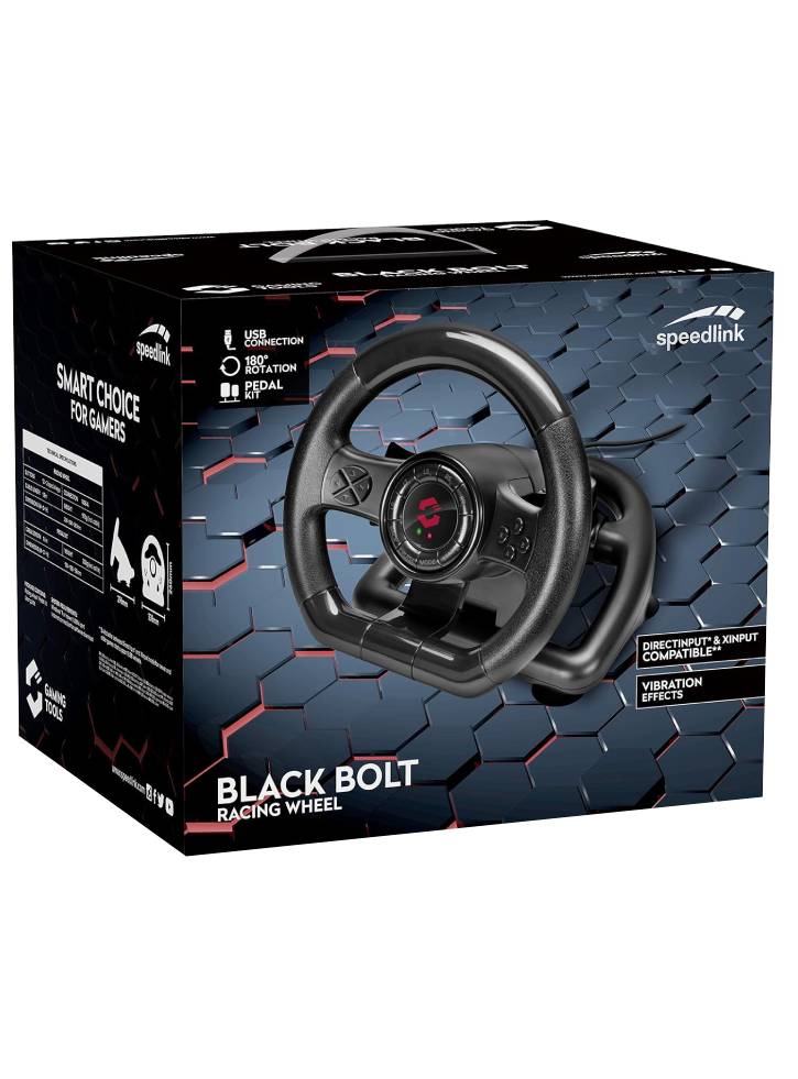 Speedlink Volan cu pedale Bolt Racing - PC