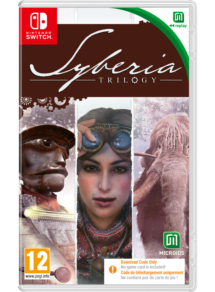 Syberia Trilogy (Code in a Box) - NSW