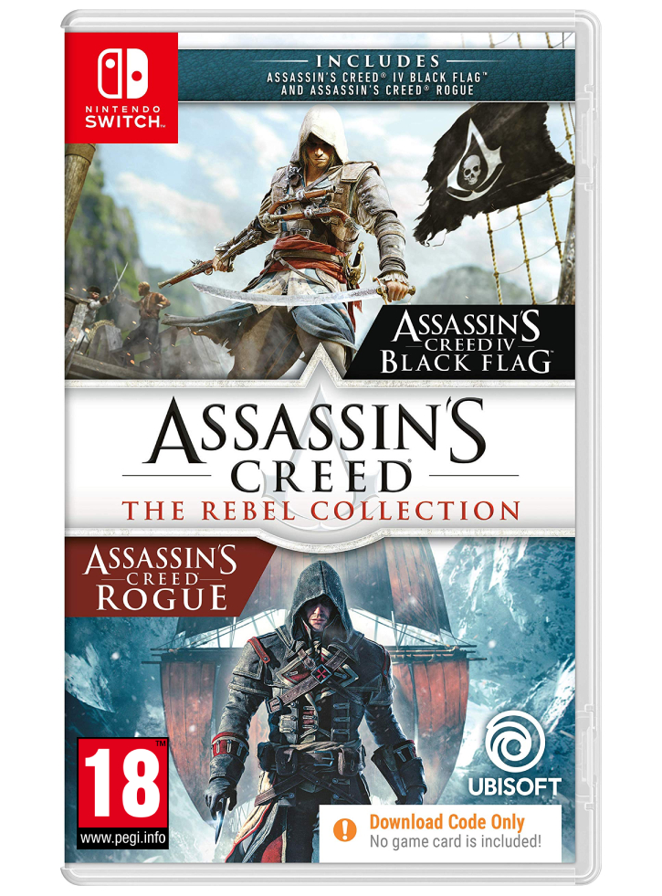 Assassins Creed The Rebel Collection (Code in a box) - NSW