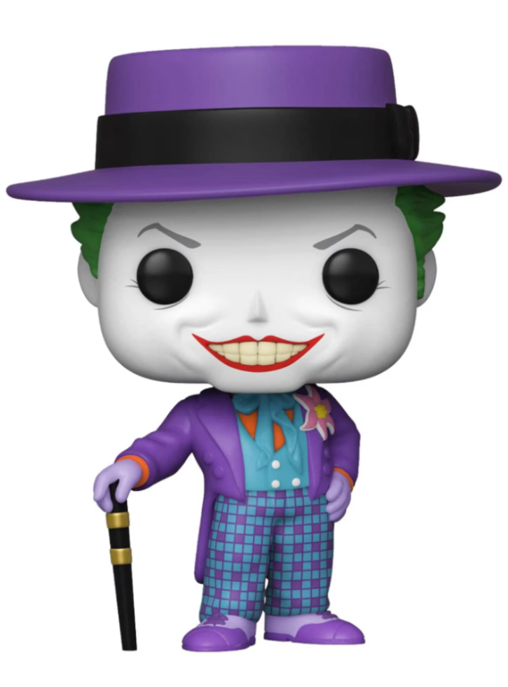 Figurina Funko Pop! Dc Heroes: Batman 1989 - The Joker With Hat with Chase